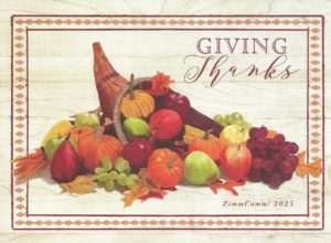 Giving Thanks from ZimmComm 2025