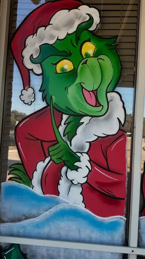 Grinch Window Clings Grinch Window Clings