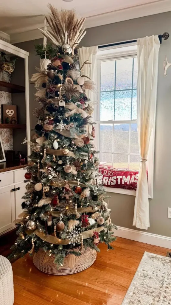 Boho Christmas Tree Decor