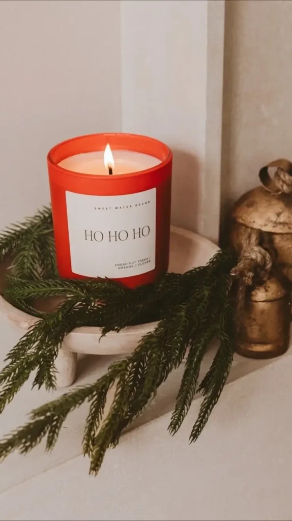 Kitchen Christmas Decor Scented Candles Kitchen Christmas Decor Scented Candles