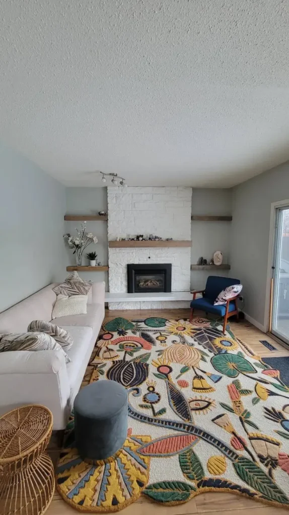 Living Room Upgrades Statement Rug