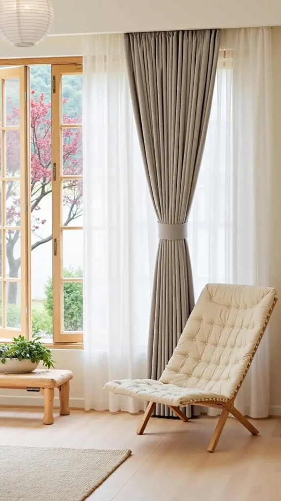 Living Room Upgrades Curtains or Add Sheer Layers