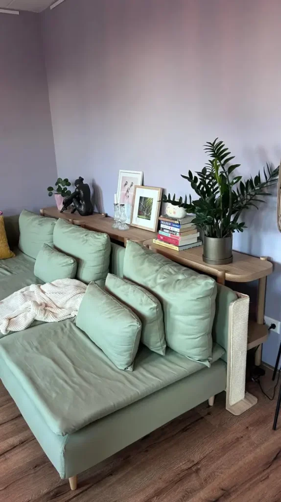 Living Room Upgrades Old Furniture With New Slipcovers 