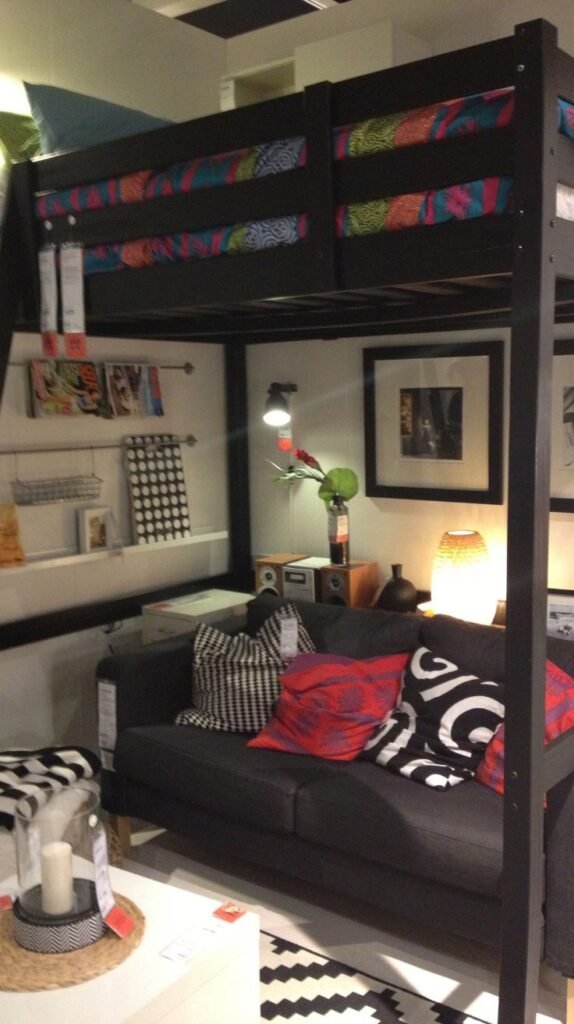 Loft Bed with a Pull-Out Sofa Loft Bed with a Pull-Out Sofa