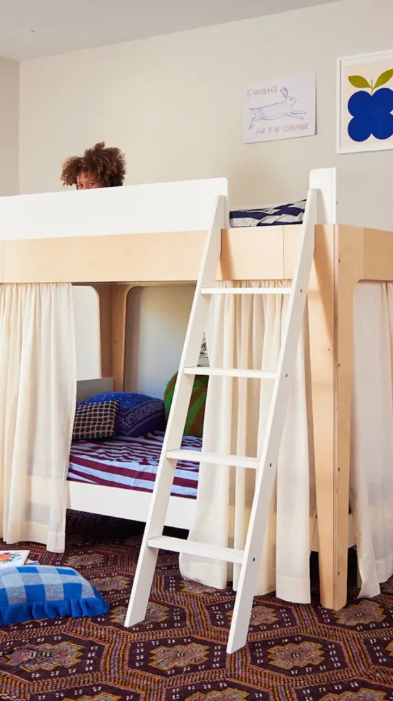 Loft Bed with Curtains Loft Bed with Curtains