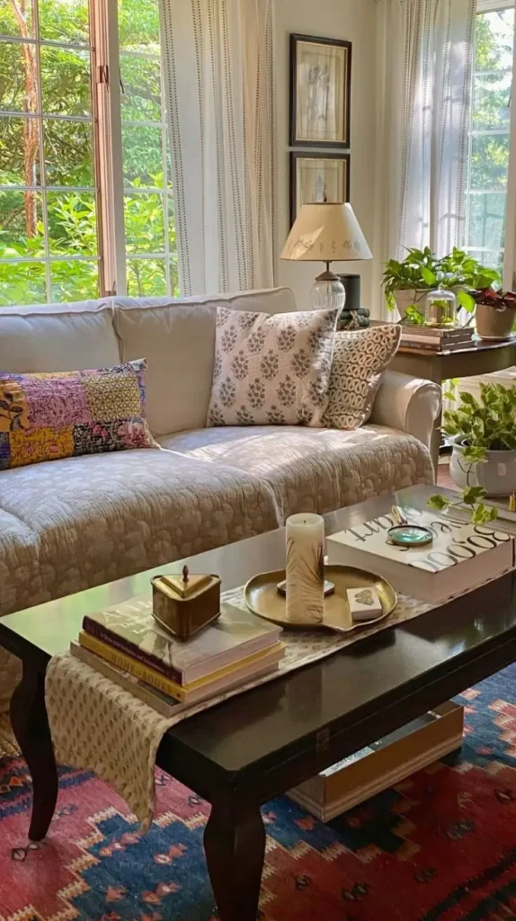 Antique tables Nancy Meyers Living Room Antique tables Nancy Meyers Living Room