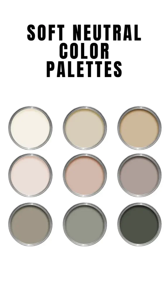 Soft Neutral Color Palettes Soft Neutral Color Palettes