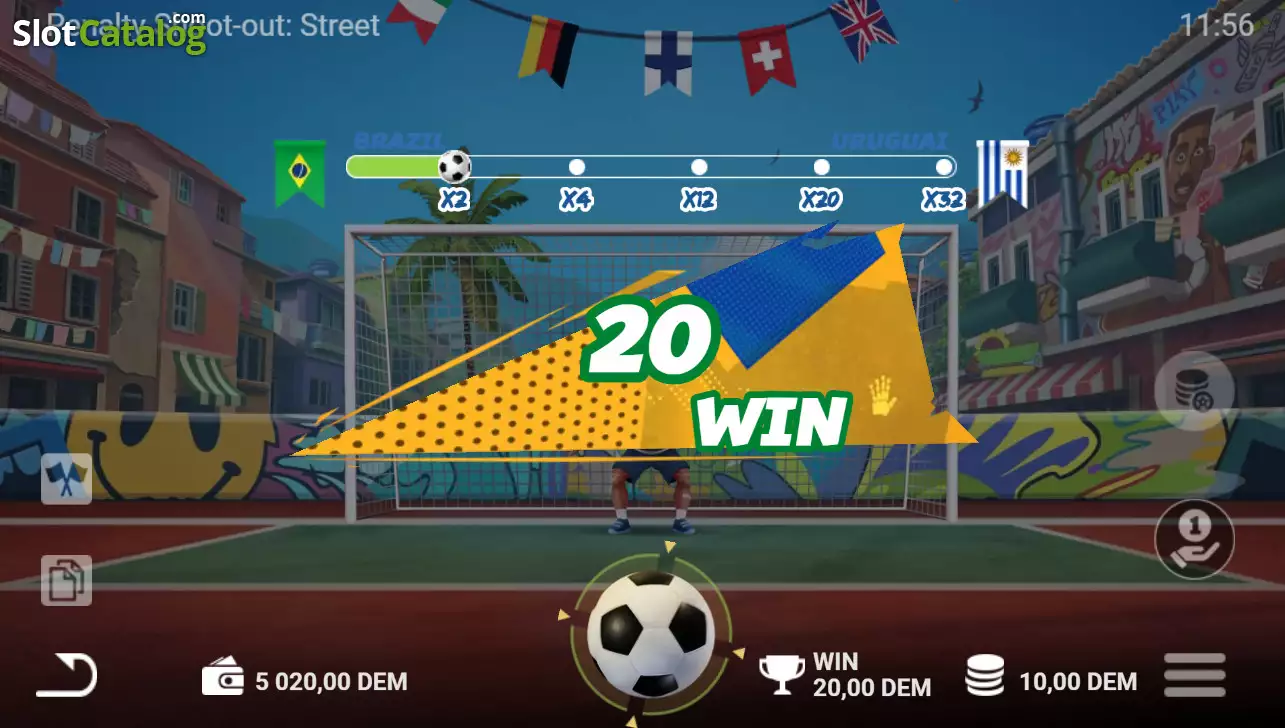 penalty shoot out casino