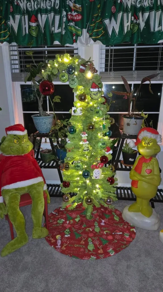 Whimsical Grinch-Inspired Porch