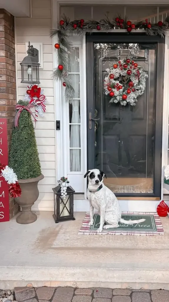 Candy Cane Lane Christmas Porch 