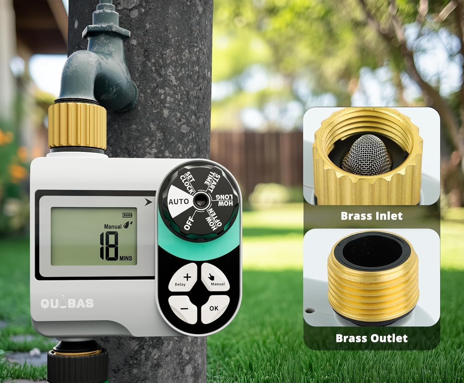 QUOBAS Automatic Digital Drip Irrigation Timers for Yard: Review & Guide