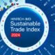 A preview of a polar area chart from The Hinrich Foundation that shows the results of the 2024 edition of the Sustainable Trade Index (STI)