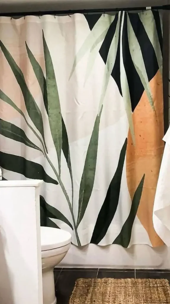 Nature Inspired Shower Curtains