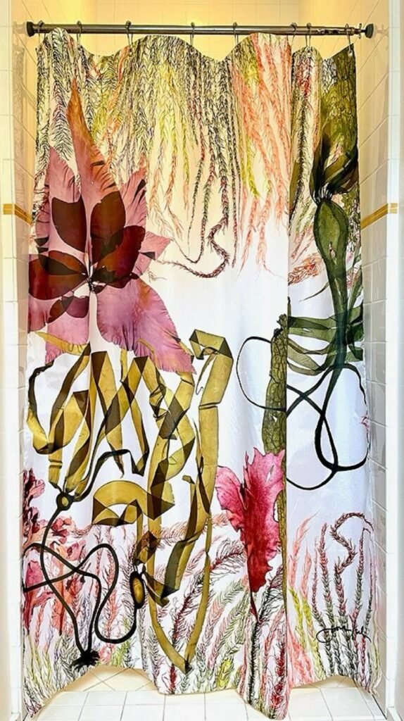 Artistic and Abstract Shower Curtains
