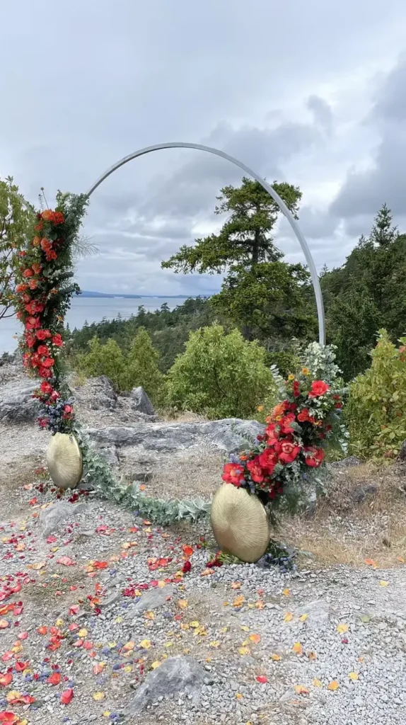 Circular Wedding Arch