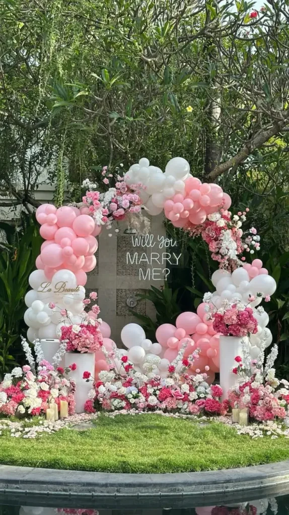 Balloon wedding Arch 