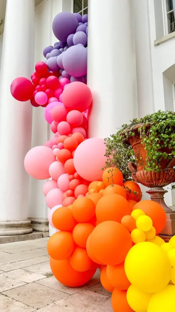 Wedding Reception Decorations Balloon Arrangements 