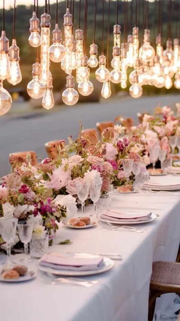 Wedding Reception Decorations Ambient Lighting