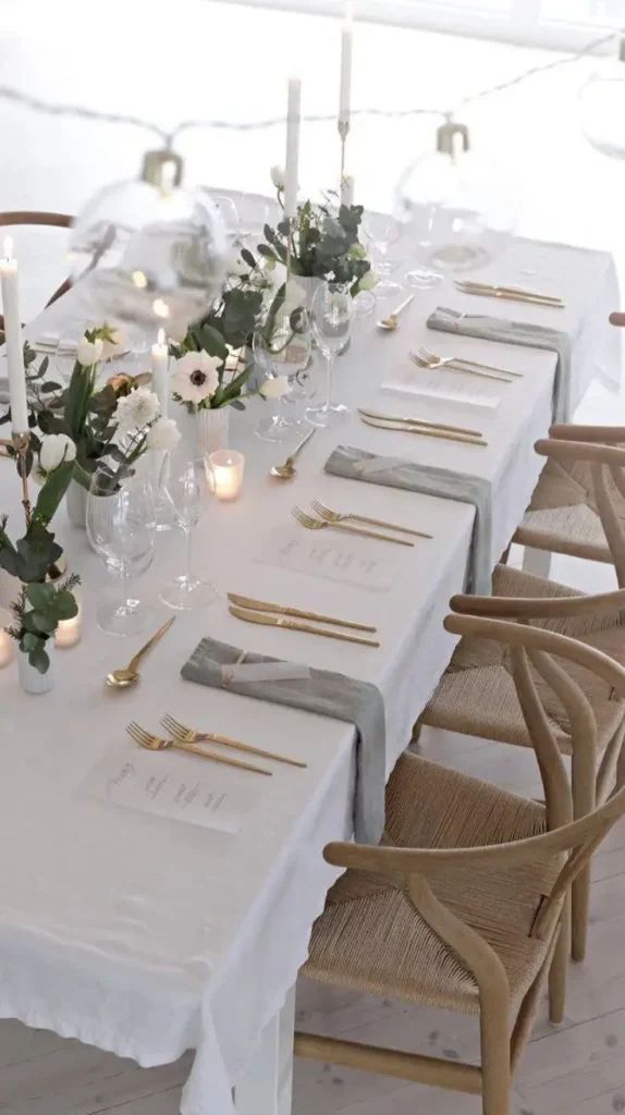 Wedding Reception Decorations Tableware and Dinnerware Accents