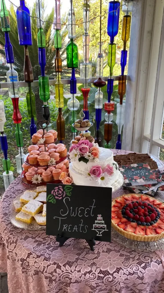 Wedding Reception Decorations dessert bar