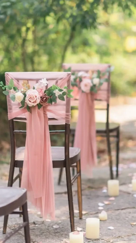 Wedding Reception Decorations Chair Decorations 