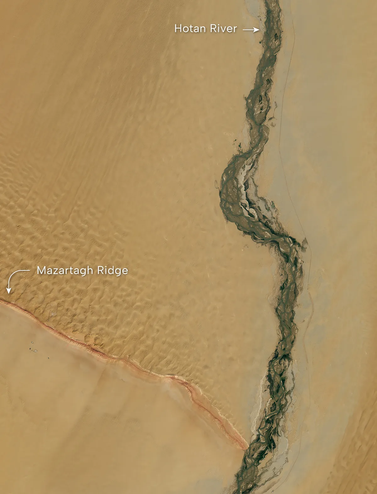 A Desert Intersection