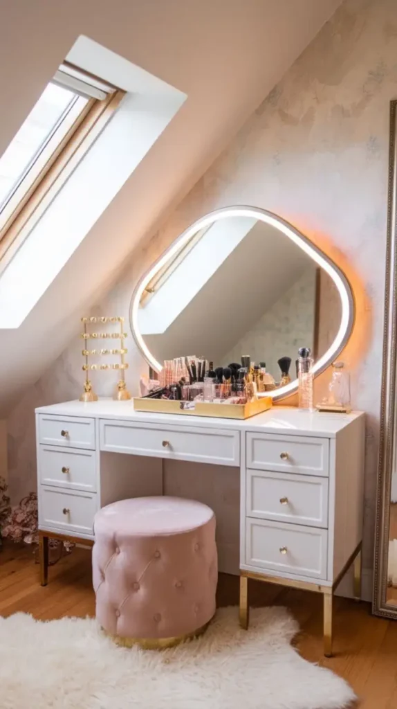 Attic Closet Shoe Vanity Corners Attic Closet Shoe Vanity Corners