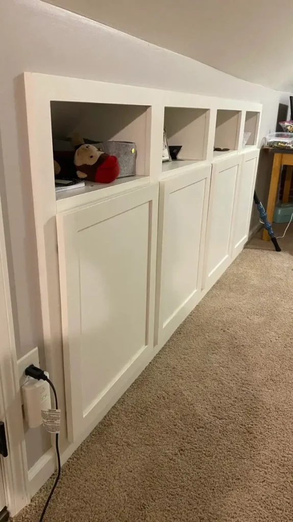 Hidden Storage Behind Knee Walls attic Hidden Storage Behind Knee Walls attic