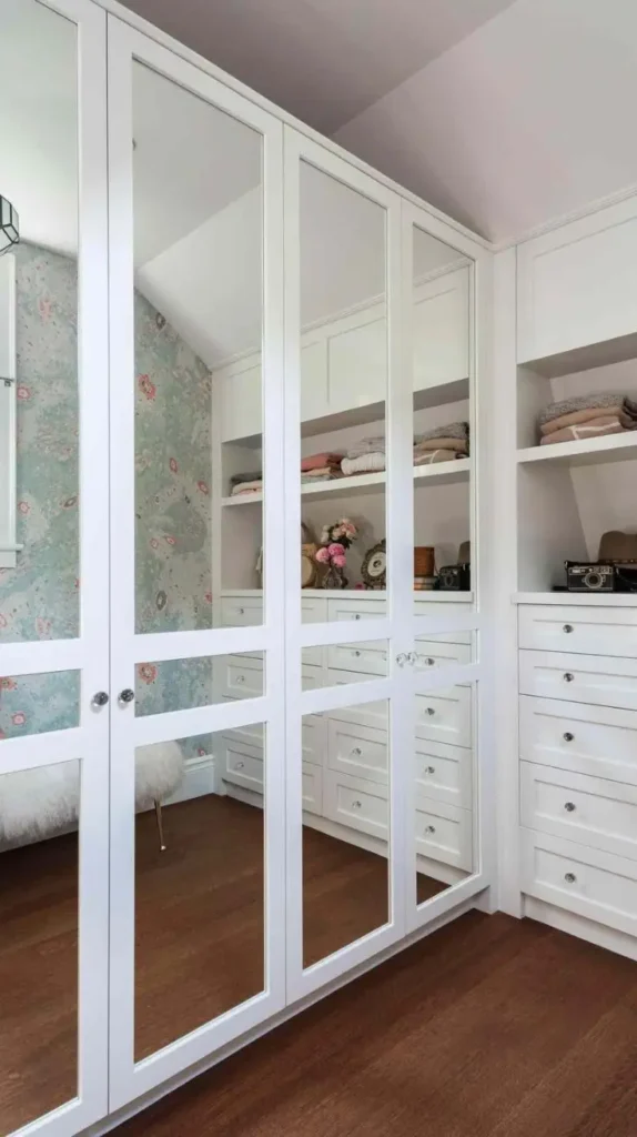 Mirror Walls attic closet Mirror Walls attic closet