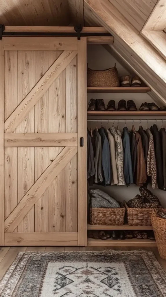 Sliding Doors attic closet Sliding Doors attic closet