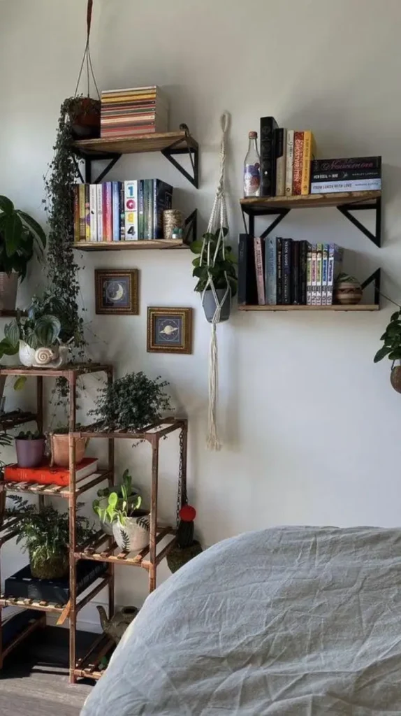 Bedroom Floating Shelves