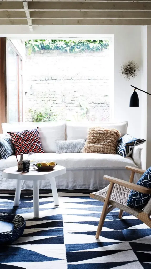 Very Small Living Room Low-Profile Pieces