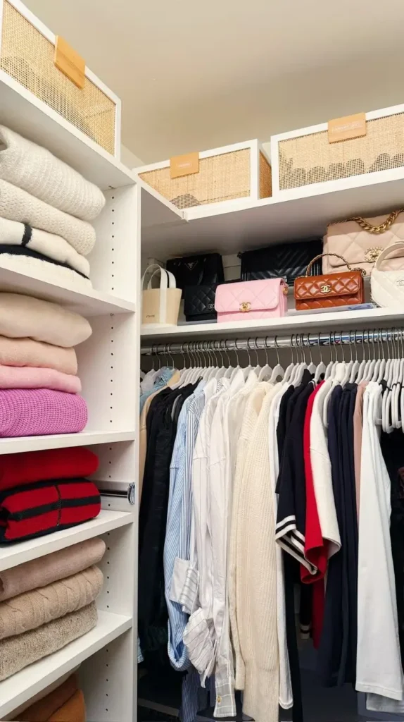 Closet Organization Seasonal Clothing