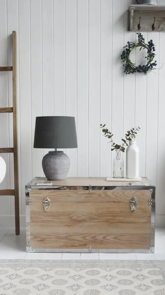 Blanket Storage Living Room Decorative Trunks