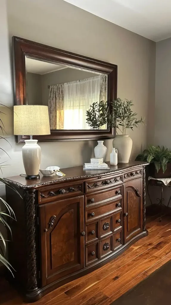 Dining Room Buffet Classic Wood Storage