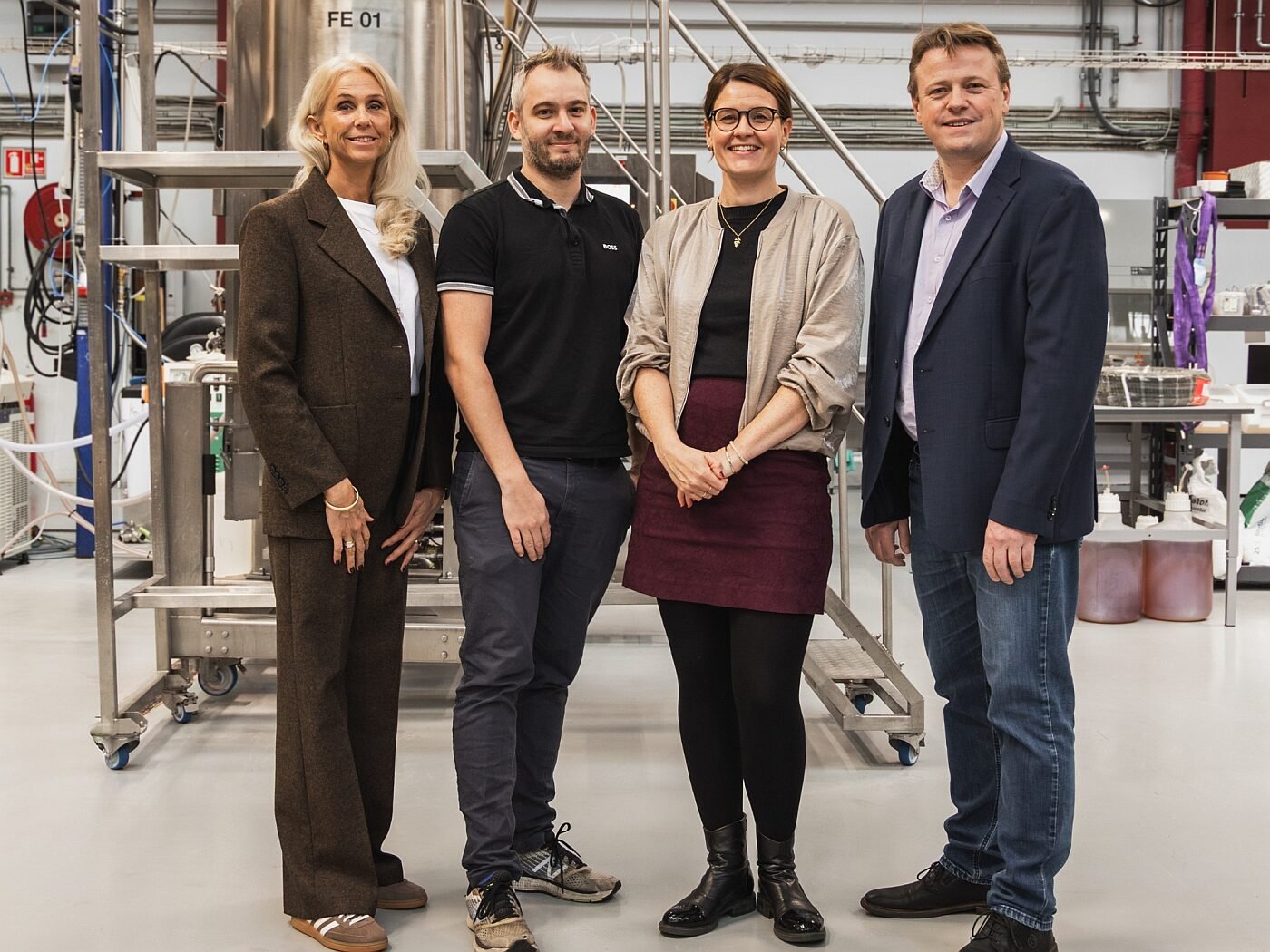 The team at Chromologics Image credit Chromologics