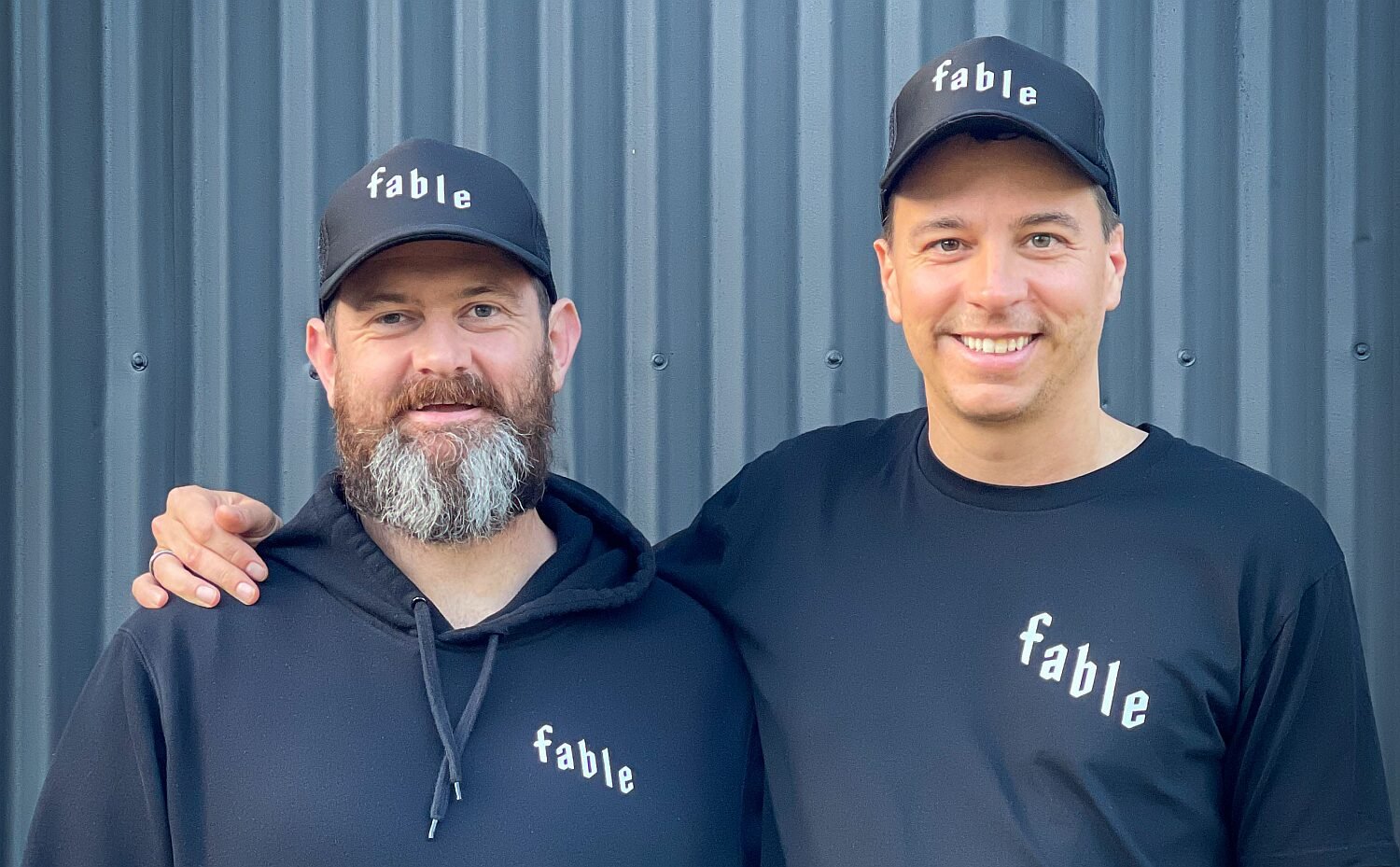 Fable Food cofounders Jim Fuller (left) and Michael Fox (right). Image credit: Fable Food