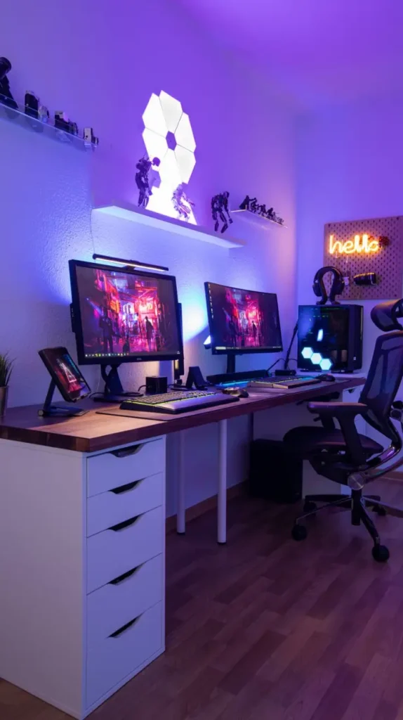 Gaming room Monitor Placement