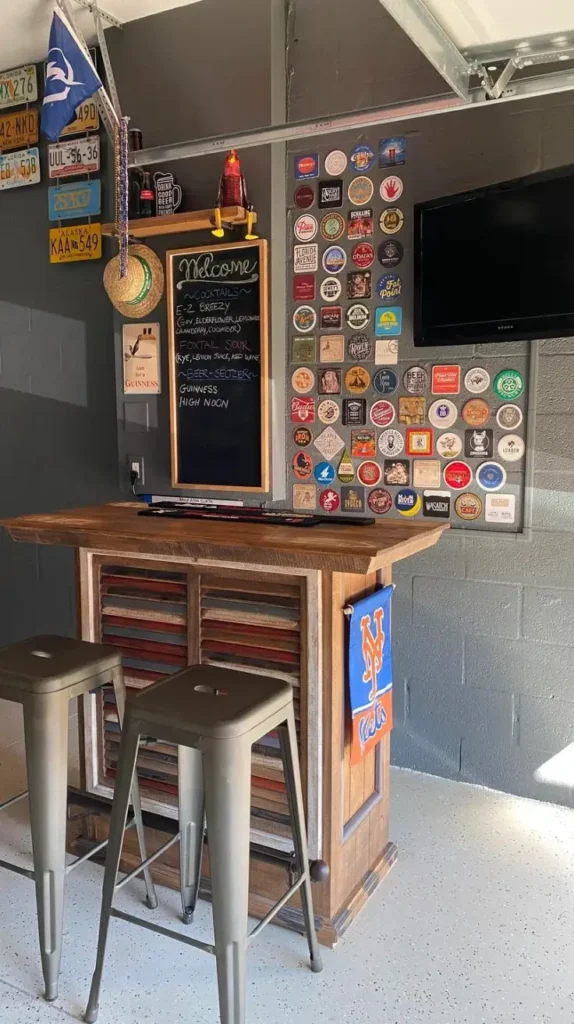 Budget-Friendly Bar Corner