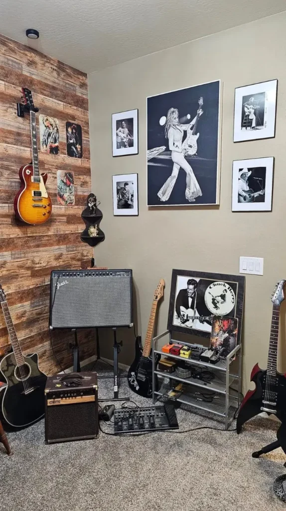 garage man cave Music Lounge 