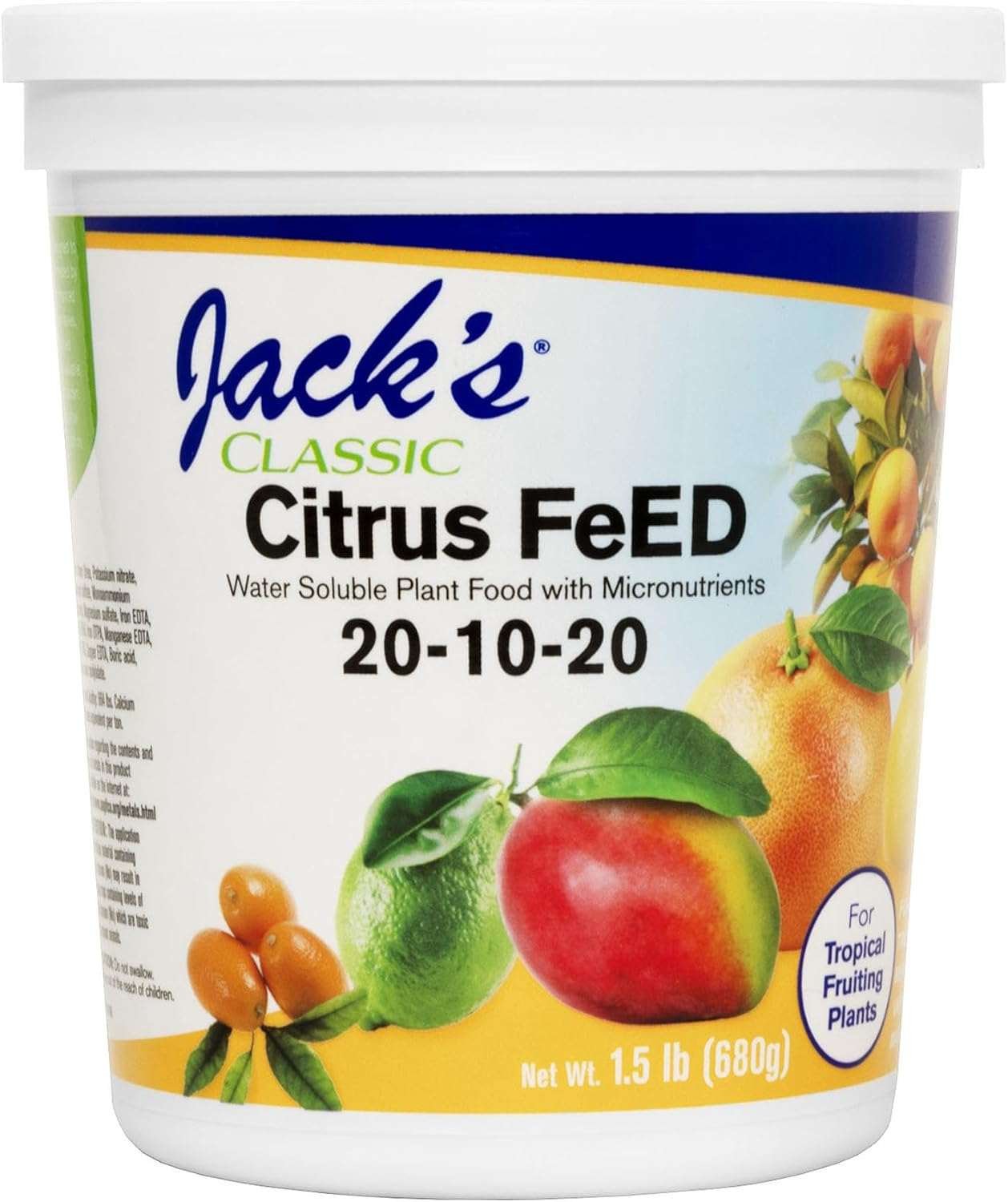 What Is Jack’s Classic 20-10-20 Citrus Feed
