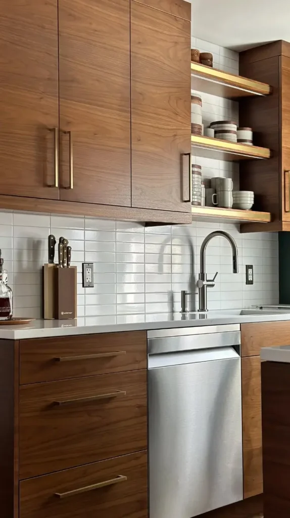 Kitchen Remodel Open Shelving