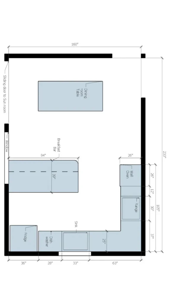 Kitchen Remodel Layout 