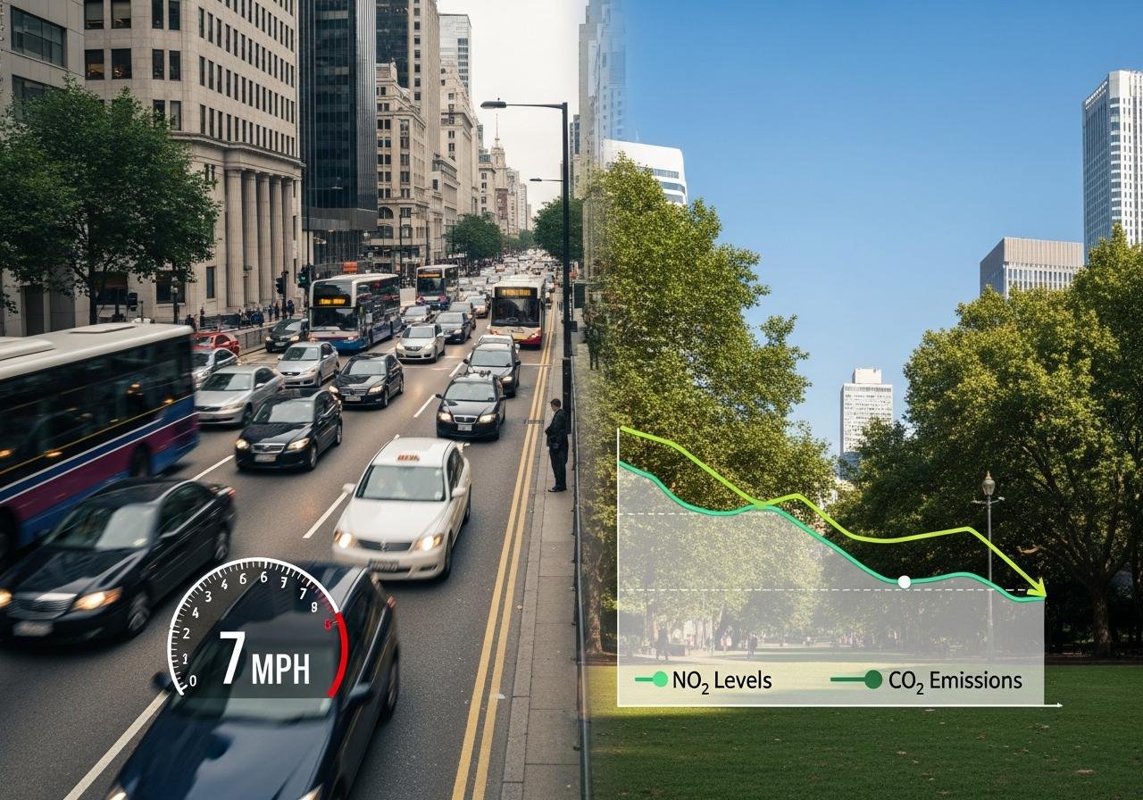  Congestion Pricing Cuts Traffic, Emissions 