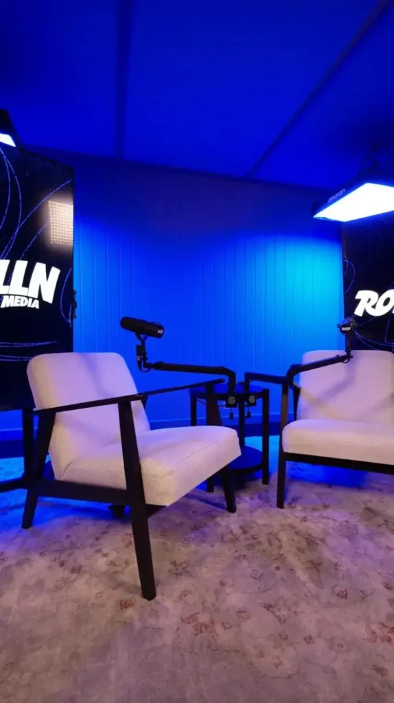 Portable Podcast Studio Design