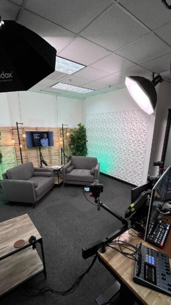 Professional Podcast Studio