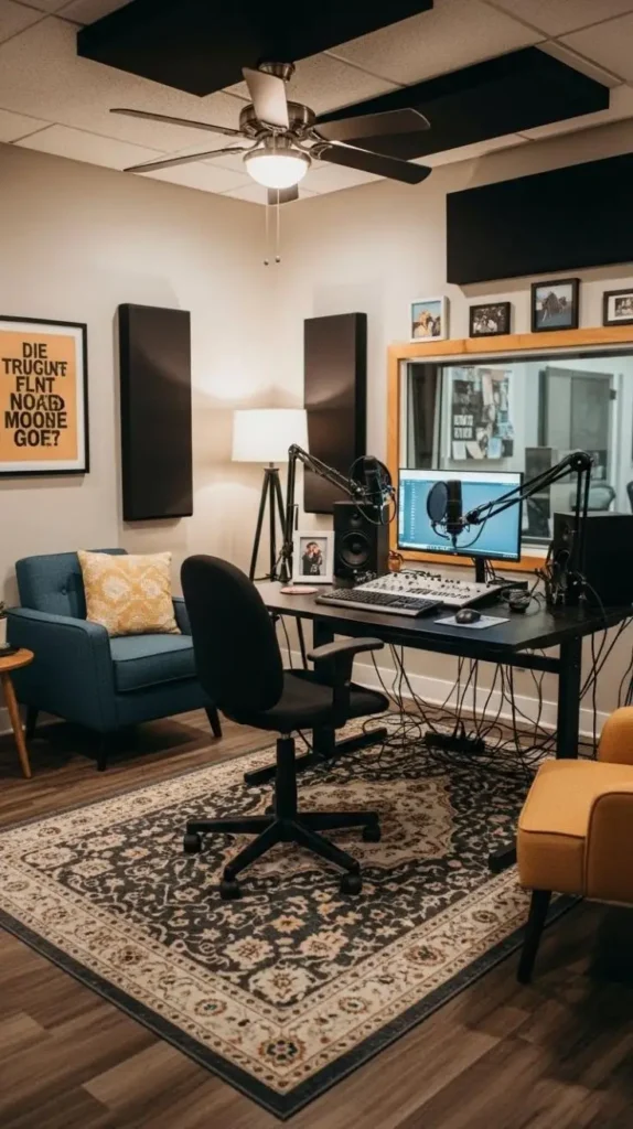 Podcast Studio Design Ideas 
