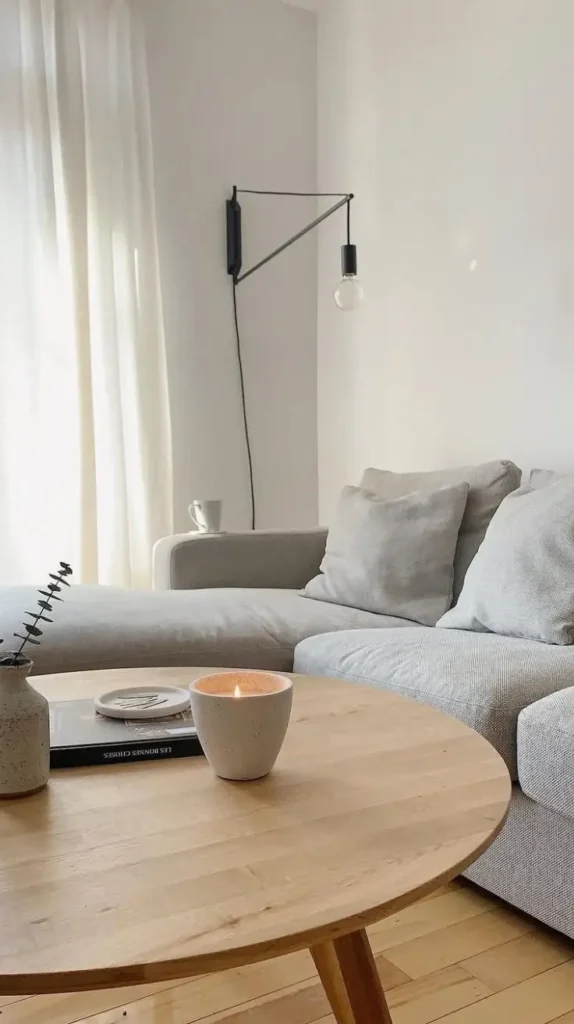 Swing Arm Sconces for living room