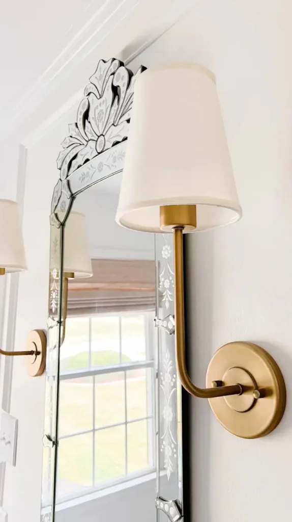 classic wall sconces for living room