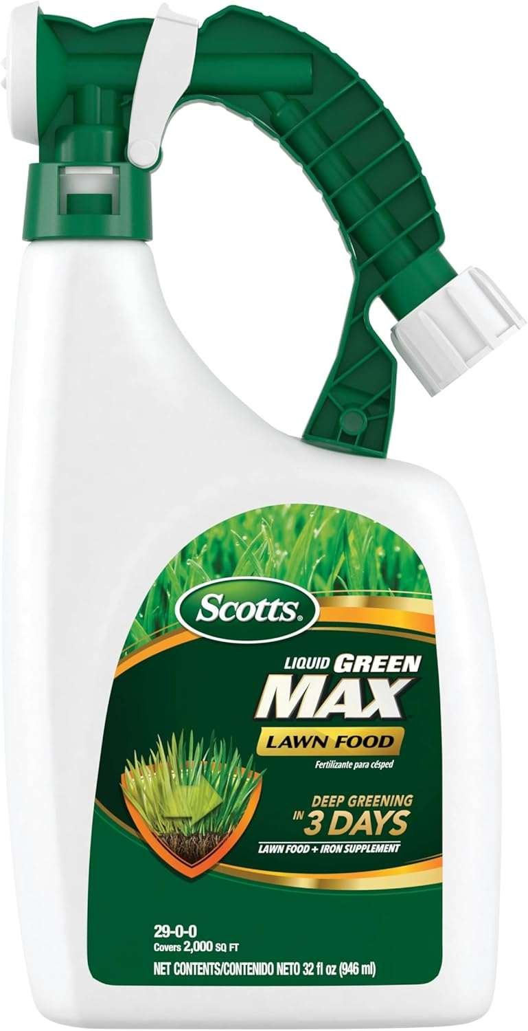 What is Scotts Liquid Green Max Lawn 2 in1 Fertilizer